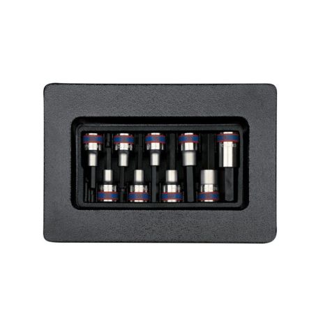 Набор торцевых головок 1/2" 4-17 мм HEX Набор торцевых головок 1/2" 4-17 мм HEX