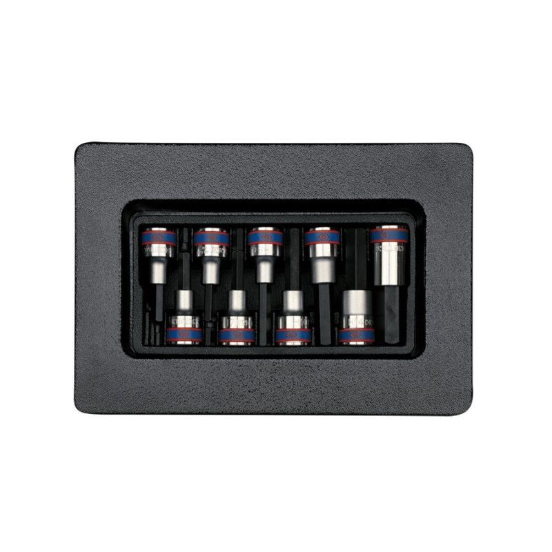 Набор торцевых головок 1/2" 4-17 мм HEX Набор торцевых головок 1/2" 4-17 мм HEX
