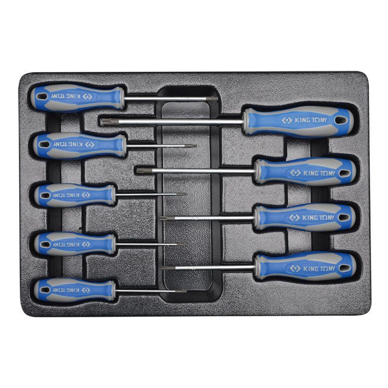 Torx набір викруток 9 од. (Т 8 - Т40) KING TONY 9-31909PR Torx набір викруток 9 од. (Т 8 - Т40) KING TONY 9-31909PR