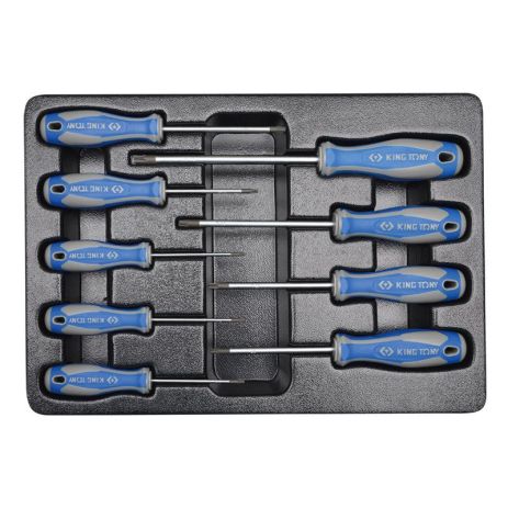 Torx набір викруток 9 од. (Т 8 - Т40) KING TONY 9-31909PR Torx набір викруток 9 од. (Т 8 - Т40) KING TONY 9-31909PR