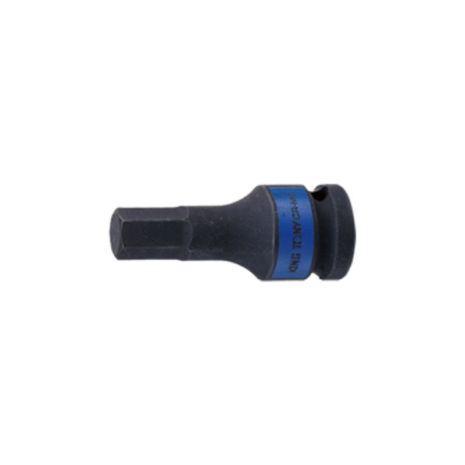 Шестигранник ударний у головці 1/2" 60 мм DR*12 мм KING TONY 405512M