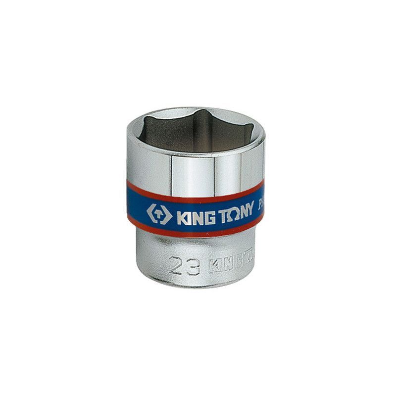 Головка торцевая хромированная 3/8" KING TONY, 13мм (6 гранн.) Головка торцевая хромированная 3/8" KING TONY, 13мм (6 гранн.)