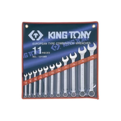 Набір ключів 11 шт. (8-24 мм) KING TONY 1211MR (Метричний)