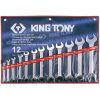 Набір ключів ріжкових 12 шт. 1/4-1-1/4 KING TONY 1112SR Набір ключів ріжкових 12 шт. 1/4-1-1/4 KING TONY 1112SR