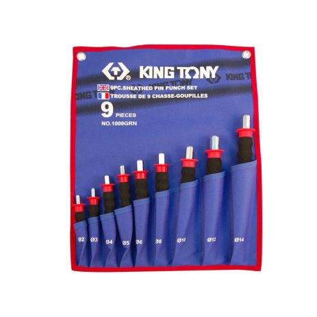 Виколотки з ручкою 9 предметів KING TONY 1009GPN