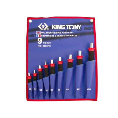 Виколотки з ручкою 9 предметів KING TONY 1009GPN