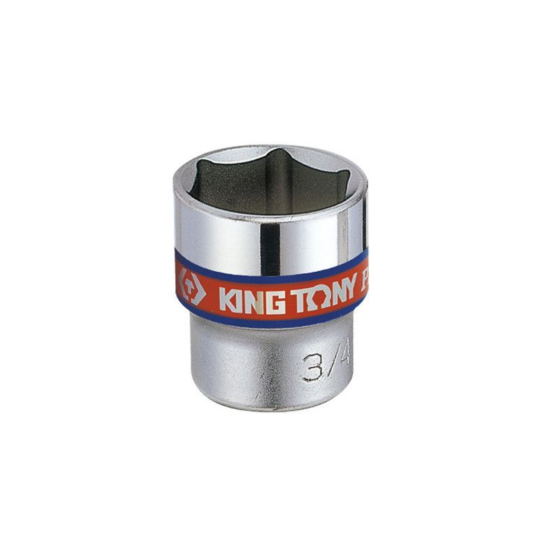 Головка торцевая хромированная 3/8" KING TONY, 1/4", (6 гранн.) Головка торцевая хромированная 3/8" KING TONY, 1/4", (6 гранн.)