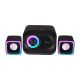 Акустика для ПК XTRIKE ME Wired Speaker SK-502 |5W+3W*2, 3.5mm+USB, RGB| black