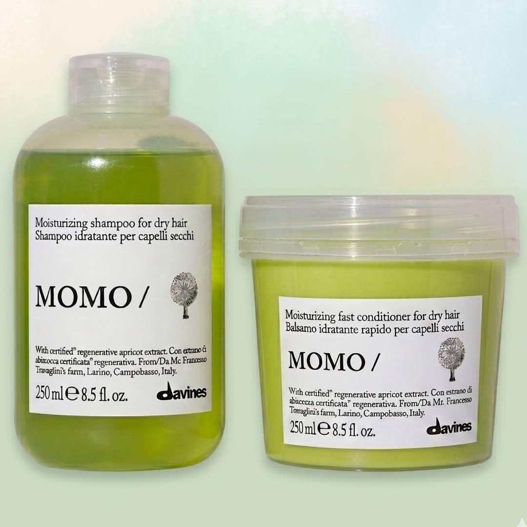Увлажняющий набор Davines MOMO DUO (шампунь и кондиционер), 2х250 мл Увлажняющий набор Davines MOMO DUO (шампунь и кондиционер), 2х250 мл