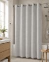 Шторка для душу тканинна з люверсами 180*180 см 200/lightgrey Шторка для душу тканинна з люверсами 180*180 см 200/lightgrey