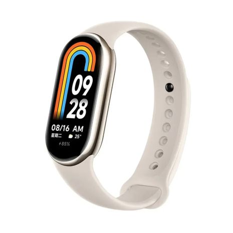 Ремінець Metal-Silicone з металевим кріпленням для Xiaomi Mi Band 8/8 NFC, Mi Band 9, Mi Band 10 Original Design Resting White Ремінець Metal-Silicone з металевим кріпленням для Xiaomi Mi Band 8/8 NFC, Mi Band 9, Mi Band 10 Original Design Resting White