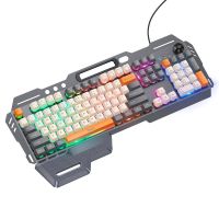 Клавіатура HOCO Wired metal cover gaming keyboard DI98 | RGB, 104 Keys | (UA/ua/EN Layouts) black