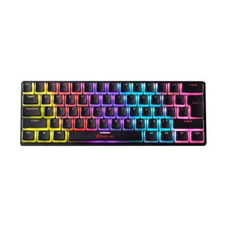 Игровая клавиатура XTRIKE ME mechanical keyboard GK-985P ENG Layots |61keys, 21 keys anti-ghosting| black