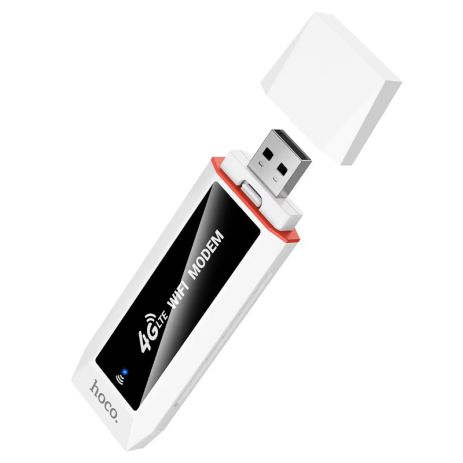 4G портативный роутер HOCO Mobile portable WiFi HI43 (WiFi6) (Europe Asia and Africa) white