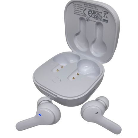 Беспроводные наушники QCY T13 TWS Bluetooth 5.1 с ENC шумоподавлением, IPX5, USB Type-C, White