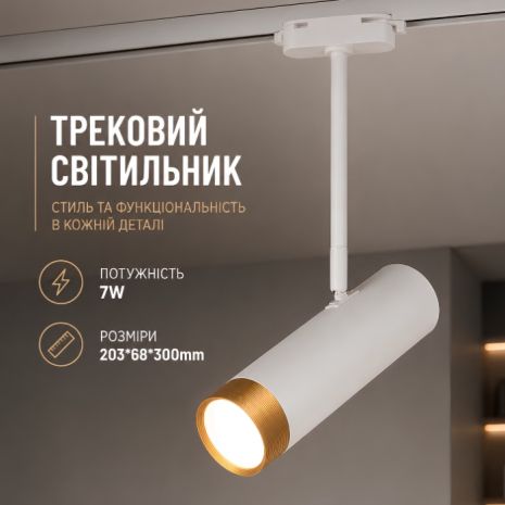 Спот світильник Sirius RN228 WT+GD