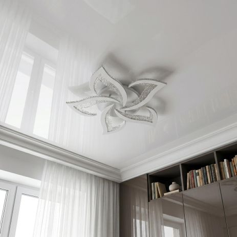 Люстра Neo Lotus Rise 108W до 20 м² колір Білий C8236 - 5 - WH Люстра Neo Lotus Rise 108W до 20 м² колір Білий C8236 - 5 - WH