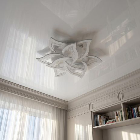Люстра Air Flower Rise 172W до 30 м² колір Білий C8236 - 6+3 - WH Люстра Air Flower Rise 172W до 30 м² колір Білий C8236 - 6+3 - WH