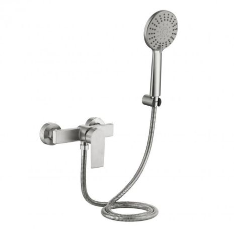 Змішувач для душу Lidz Nexus 010 (k35) LDNEX010NKS49188 Nickel