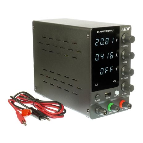 Блок питания лабораторный Aida NPS3010W, 30V 10A, импульсный, с цифровой индикацией (V/A/W)