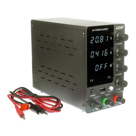 Блок живлення лабораторний Aida NPS3010W, 30V 10A, імпульсний, з цифровою індикацією (V/A/W)