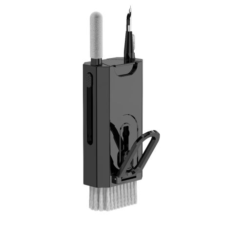 Набор для чистки гаджетов Q8 8in1 black/ white Набор для чистки гаджетов Q8 8in1 black/ white