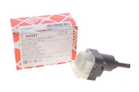 Вимикач стоп-сигналу VW Lupo/Polo/Golf/Bora/Audi/Skoda, FEBI BILSTEIN (104351)