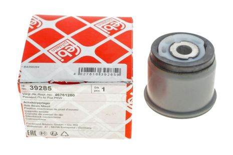Сайлентблок балки моста Fiat 500/Abarth, FEBI BILSTEIN (39285)