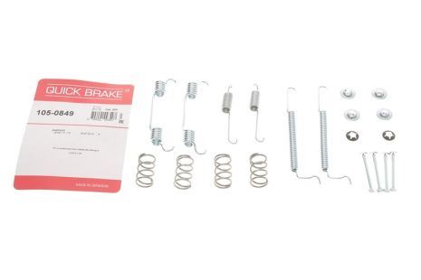 105-0849 QUICK BRAKE Комплект пружинок колодок ручника Chevrolet Aveo/Daewoo Lanos 1.2-1.6 97-