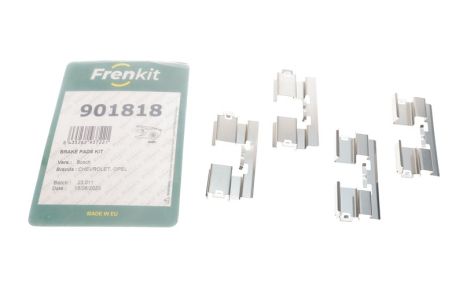 Комплектующие, колодки дискового тормоза, CHEVROLET TRAX, VAUXHALL ASTRA, FRENKIT (901818)