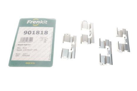Комплектующие, колодки дискового тормоза, CHEVROLET TRAX, VAUXHALL ASTRA, FRENKIT (901818) Комплектующие, колодки дискового тормоза, CHEVROLET TRAX, VAUXHALL ASTRA, FRENKIT (901818)