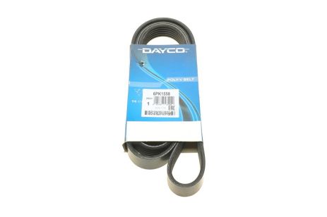 Ремень поликлиновый (DAYCO), DAYCO (6PK1558) Ремень поликлиновый (DAYCO), DAYCO (6PK1558)