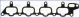 Прокладка коллектора двигателя металлическая, KIA 2841138000, HYUNDAI 2841138000, AJUSA (13174100)