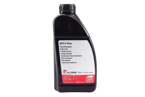 1л DOT-4 Plus гальмівна рідина, FEBI BILSTEIN (23930)