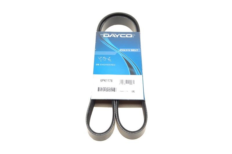 Поликлиновой ремень, DACIA DUSTER, DAYCO (6PK1178) Поликлиновой ремень, DACIA DUSTER, DAYCO (6PK1178)