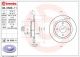 Диск тормозной FORD FIESTA, BREMBO (08D56611) Диск тормозной FORD FIESTA, BREMBO (08D56611)