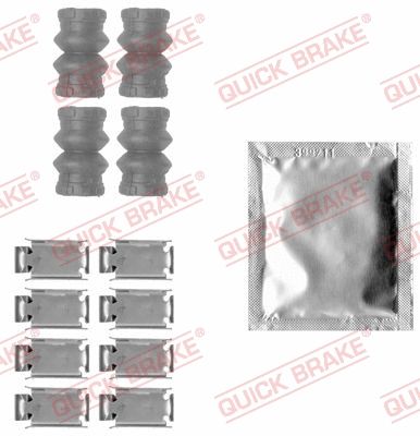 Комплектующие, колодки дискового тормоза, SAAB 9-5, VAUXHALL INSIGNIA, QUICK BRAKE (1091788)