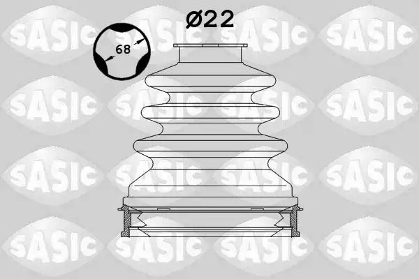 Пыльник приводного вала, VOLVO 31256012, RENAULT 7701209885, SASIC (1904027) Пыльник приводного вала, VOLVO 31256012, RENAULT 7701209885, SASIC (1904027)