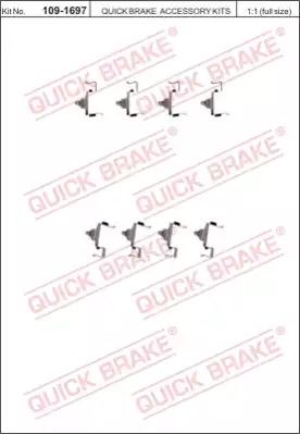 Планка суппорта (переднего) прижимная (к-кт) kia sportage 2.0i 16V 94-03