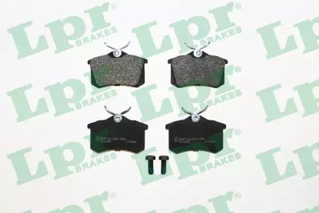 Колодка тормозов. диск. audi, citron, ford, peugeot, renault, seat, skoda, vw задн. (пр-во), PEUGEOT 425241, P