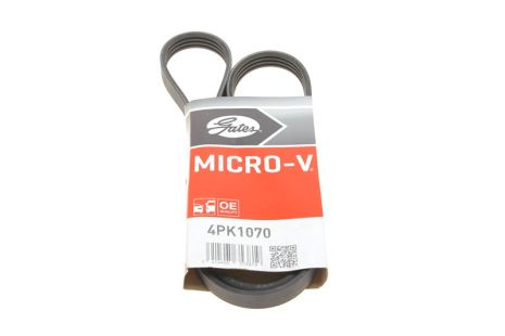 Ремень поликлиновый 4PK1070 GATES (4PK1070) Ремень поликлиновый 4PK1070 GATES (4PK1070)