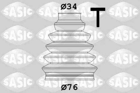 2933203 SASIC - Пильовик привідного валу
