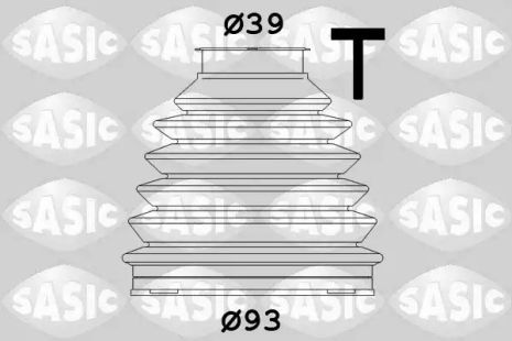 Пыльник citroen peugeot C4/picasso 307/cc 407 607 (пр-во), CITROEN PEUGEOT, PEUGEOT 3293C6, SASIC (1900015)