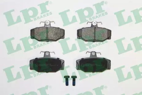 05P217 LPR - Гальмівні колодки до дисків (R, S) 05P217 LPR - Гальмівні колодки до дисків (R, S)