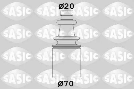 2873693 SASIC - Пильовик привідного валу 2873693 SASIC - Пильовик привідного валу