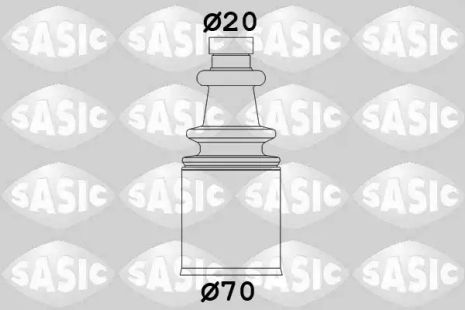 2873693 SASIC - Пильовик привідного валу