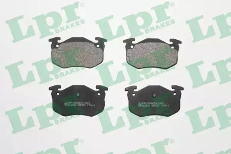 05P307 LPR - Гальмівні колодки до дисків (R, S)