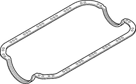 Прокладка масляного поддона двигателя HONDA D13/D14/D15/D16/EV2/EW2/EW3/EW4 (пр-во Elring)