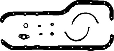 Комплект прокладок масляного поддона FORD, ELRING (193713) Комплект прокладок масляного поддона FORD, ELRING (193713)