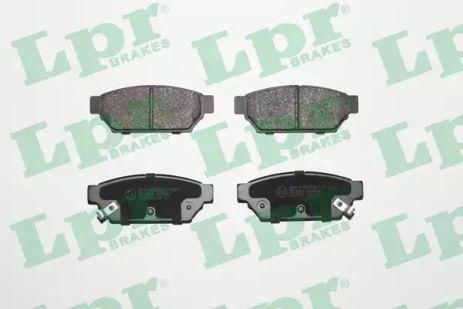 Тормозные колодки для дисков (r, s), MITSUBISHI CARISMA, LPR (05P547) Тормозные колодки для дисков (r, s), MITSUBISHI CARISMA, LPR (05P547)